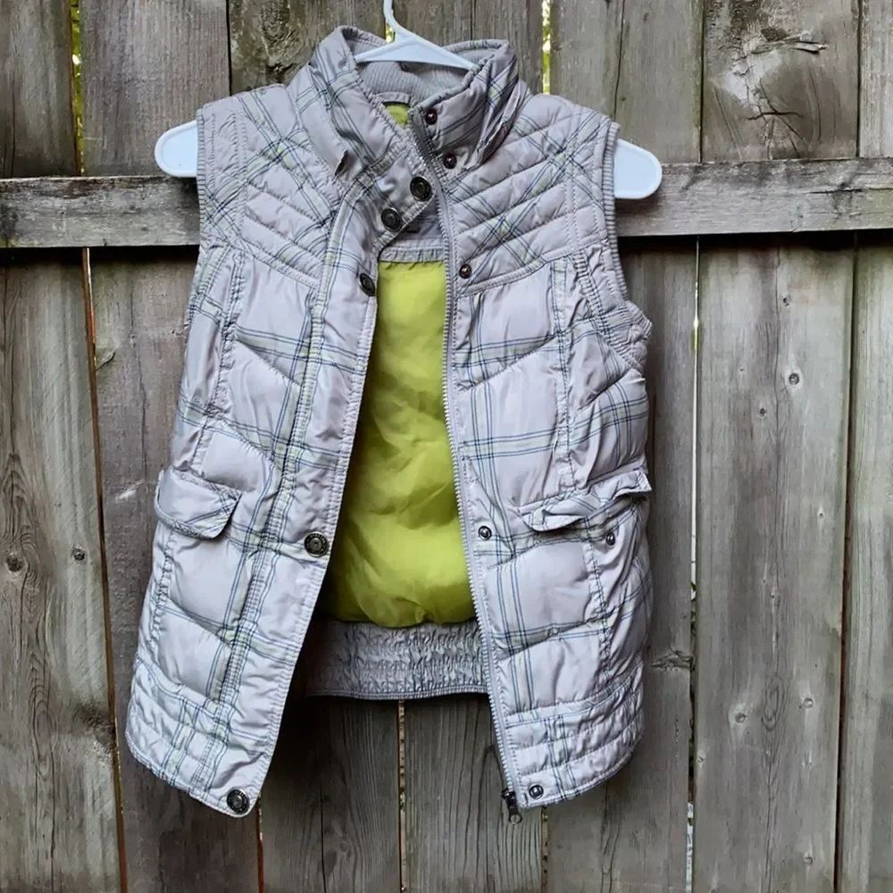 Mossimo Gray Puffer Vest sz. S